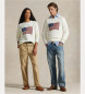 Polo Ralph Lauren The iconic white flag jersey