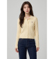 Polo Ralph Lauren Cardigan en coton à torsades beige