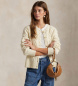Polo Ralph Lauren Cardigan in lana e cashmere beige