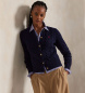 Polo Ralph Lauren Cardigan in lana e cashmere blu navy