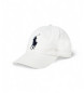 Polo Ralph Lauren Big Pony white visor cap