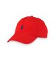Polo Ralph Lauren Red cotton chino cap