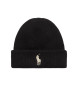 Polo Ralph Lauren Bonnet de laine avec cheval noir
