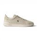 Polo Ralph Lauren Sneakers in Pelle Lace beige