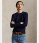 Polo Ralph Lauren Kabelwollen trui marine