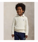 Polo Ralph Lauren Jersey de coton en jersey cru blanc