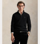 Polo Ralph Lauren Ulltröja med kort svart dragkedja