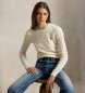 Polo Ralph Lauren Off-white wool and cashmere sweater