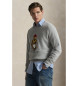 Polo Ralph Lauren Pull Polo Bear gris