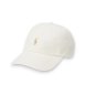Polo Ralph Lauren Kultowa czapka Ball z bawełny chino w kolorze złamanej bieli