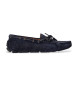 Polo Ralph Lauren Chaussures bateau Anders en cuir marine avec glands
