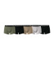 Polo Ralph Lauren Pack 5 boxers lisos multicoloridos