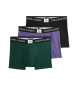 Polo Ralph Lauren Conjunto de trs boxers multicoloridos