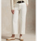 Polo Ralph Lauren Pantalon chino à jambes larges blanc