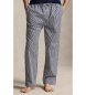 Polo Ralph Lauren Pantalon de pyjama en coton à rayures marine