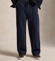 Polo Ralph Lauren Calça de duplo tricô marinho com cadarços