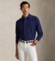 Polo Ralph Lauren Custom Slim Fit navy pique polo shirt