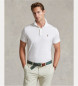 Polo Ralph Lauren Custom Slim Fit Polo shirt white