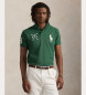 Polo Ralph Lauren Polo Custom Slim Fit con Big Pony verde