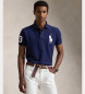 Polo Ralph Lauren Big Pony navy mesh polo shirt