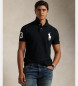 Polo Ralph Lauren Big Pony mesh polo shirt sort