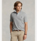 Polo Ralph Lauren Custom Slim Fit Pique Polo Shirt SSKCCMSLM1 grau