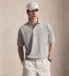 Polo Ralph Lauren Gray Relaxed Fit piqué polo