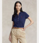 Polo Ralph Lauren Rozciągliwa koszulka polo Slim Fit navy