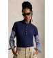 Polo Ralph Lauren Slim Fit Stretch polo majica v mornarski modri barvi
