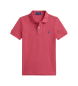 Polo Ralph Lauren De Iconische Mesh Polo rood