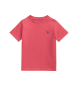 Polo Ralph Lauren R�d strikket T-shirt i bomuldsjersey
