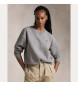 Polo Ralph Lauren Graues Sweatshirt mit Rundhalsausschnitt