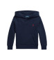 Polo Ralph Lauren Felpa con cappuccio in pile blu navy
