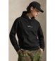 Polo Ralph Lauren Sweat à capuche en double tricot, noir