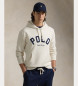 Polo Ralph Lauren Sweater gebroken wit poloshirt