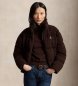 Polo Ralph Lauren Chaqueta acolchada de lana y cachemira marrón