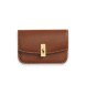 Polo Ralph Lauren Brown leather Polo ID folding card holder