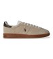 Polo Ralph Lauren Braune Bedford Wildlederpantoffeln