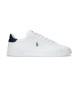 Polo Ralph Lauren Heritage Court II navy leather sneakers