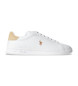 Polo Ralph Lauren Heritage Court II leren schoenen wit