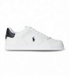 Polo Ralph Lauren Masters Court white leather trainers