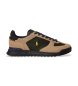 Polo Ralph Lauren Brown suede panel Varick sneakers