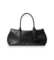 Polo Ralph Lauren Borsa satchel Bellport in pelle nera