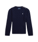 Polo Ralph Lauren Jersey de lana y cachemira marino