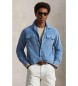 Polo Ralph Lauren Camisa Classic Fit de pana azul