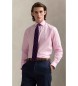 Polo Ralph Lauren Custom Fit shirt with pink texture