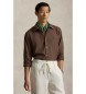 Polo Ralph Lauren Chemise en rati�re � la coupe personnalis�e et � la texture brune