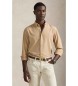 Polo Ralph Lauren Chemise en ratière à la coupe personnalisée, texture beige