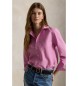 Polo Ralph Lauren Relaxed Fit Hemd aus Baumwolle und Seide in Rosa