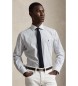 Polo Ralph Lauren Camicia in popeline Custom Fit a righe bianco